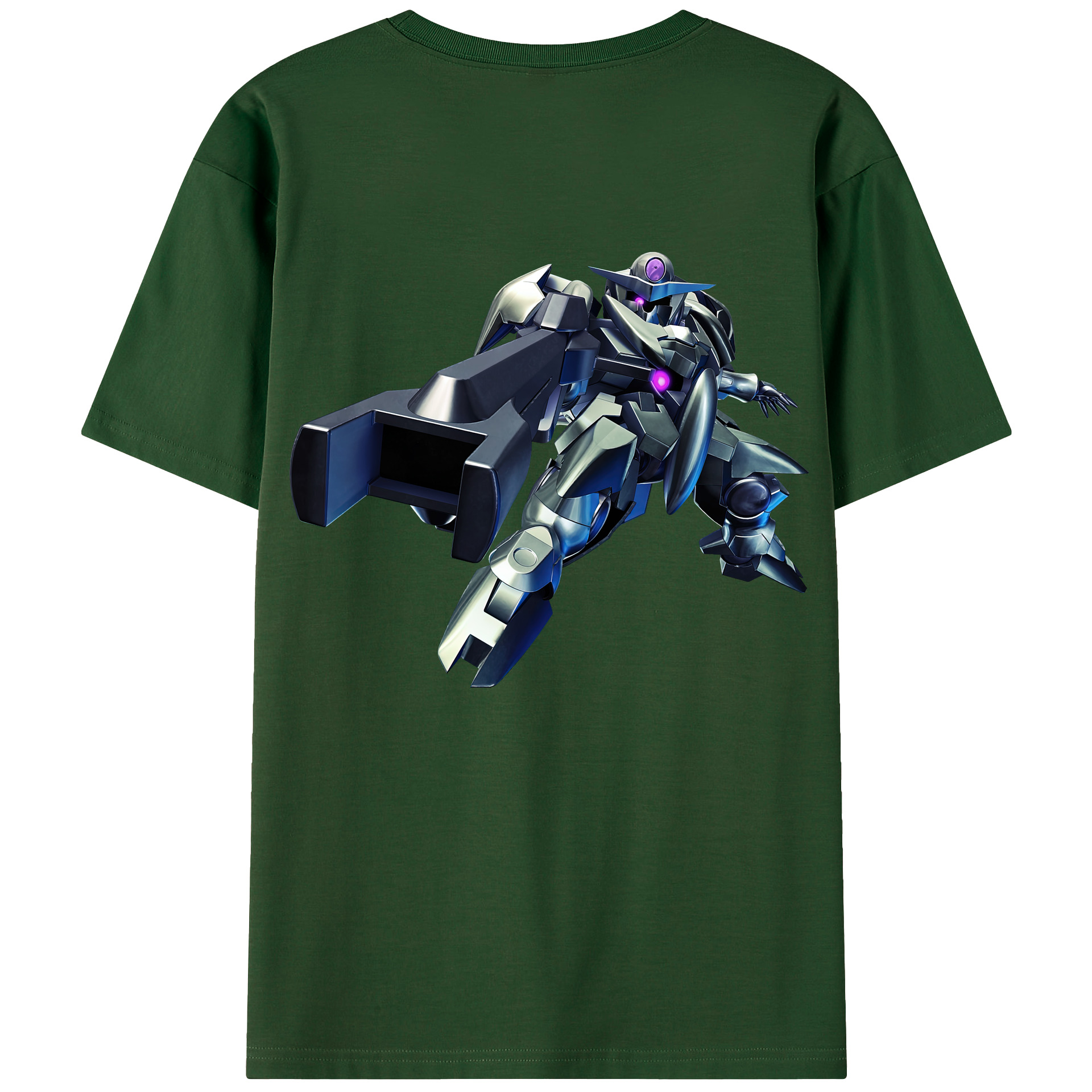 （画像用） 機動戦士ガンダム Mobile Suit Gundam 綿100％半袖Tシャツ（背面プリント）